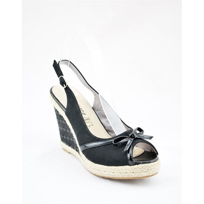 sandales vernies noires femme